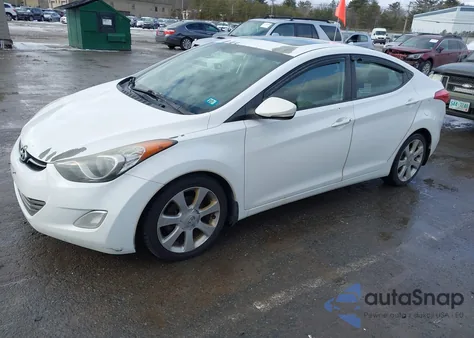 2013 Hyundai Elantra Limited из США, поврежденный, VIN 5NPDH4AE2DH226951